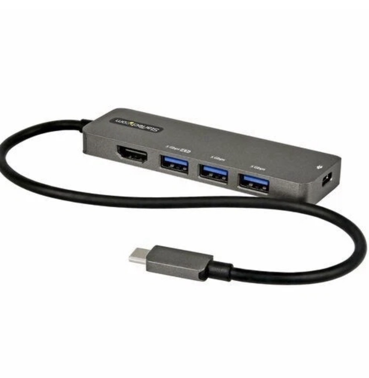 USB C Multiport Adapter, USB-C to HDMI-3 x USB A/1 x USB C, 100W Power Delivery