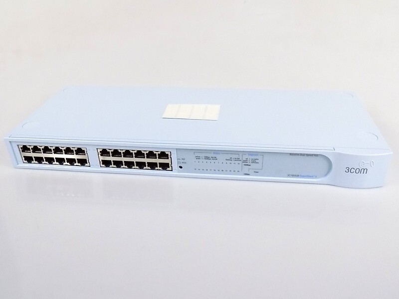 3Com 3C16593B Super Stack III 3 24-Port Baseline Dual Speed Ethernet Hub 10/100