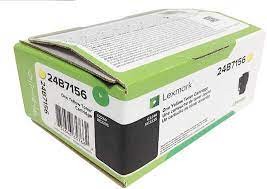 Genuine Lexmark 24B7156 Yellow Toner Cartridge - Factory Sealed