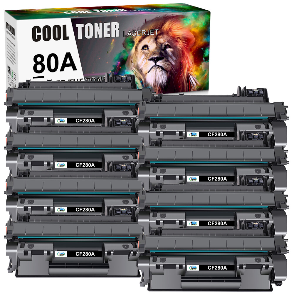 High Yield CF280A 80A Toner for HP LaserJet Pro 400 MFP M425dn M425dw M401dw Lot