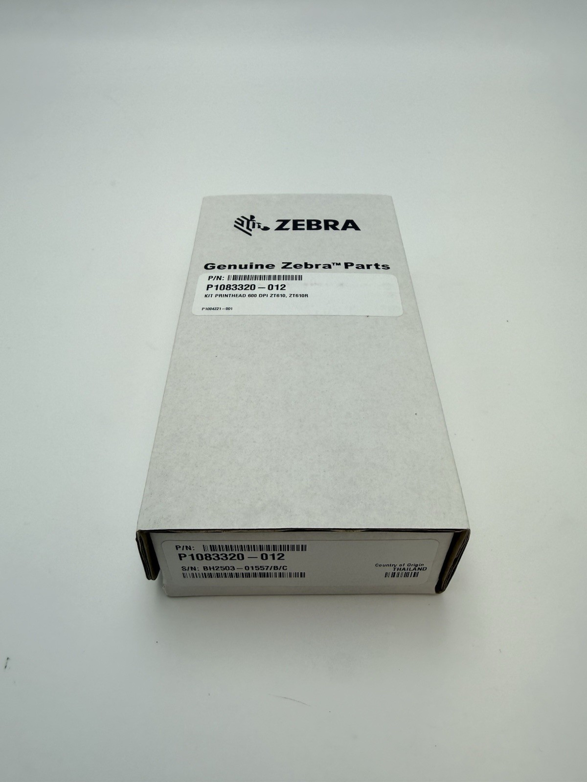Genuine OEM Zebra printhead ZT610 600DPI P1083320-012