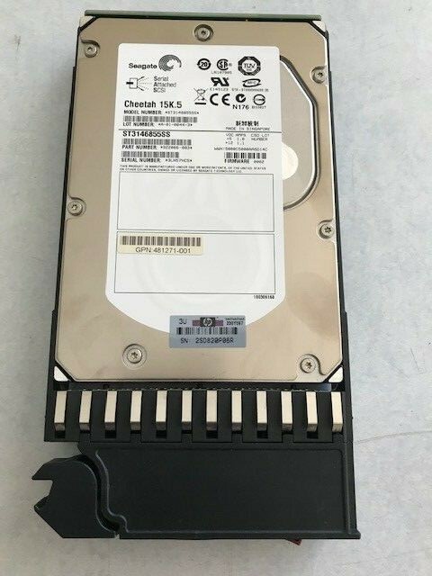 AJ735A,480937-001 HP MSA2 146GB 15K rpm 3.5 inch SAS HDD