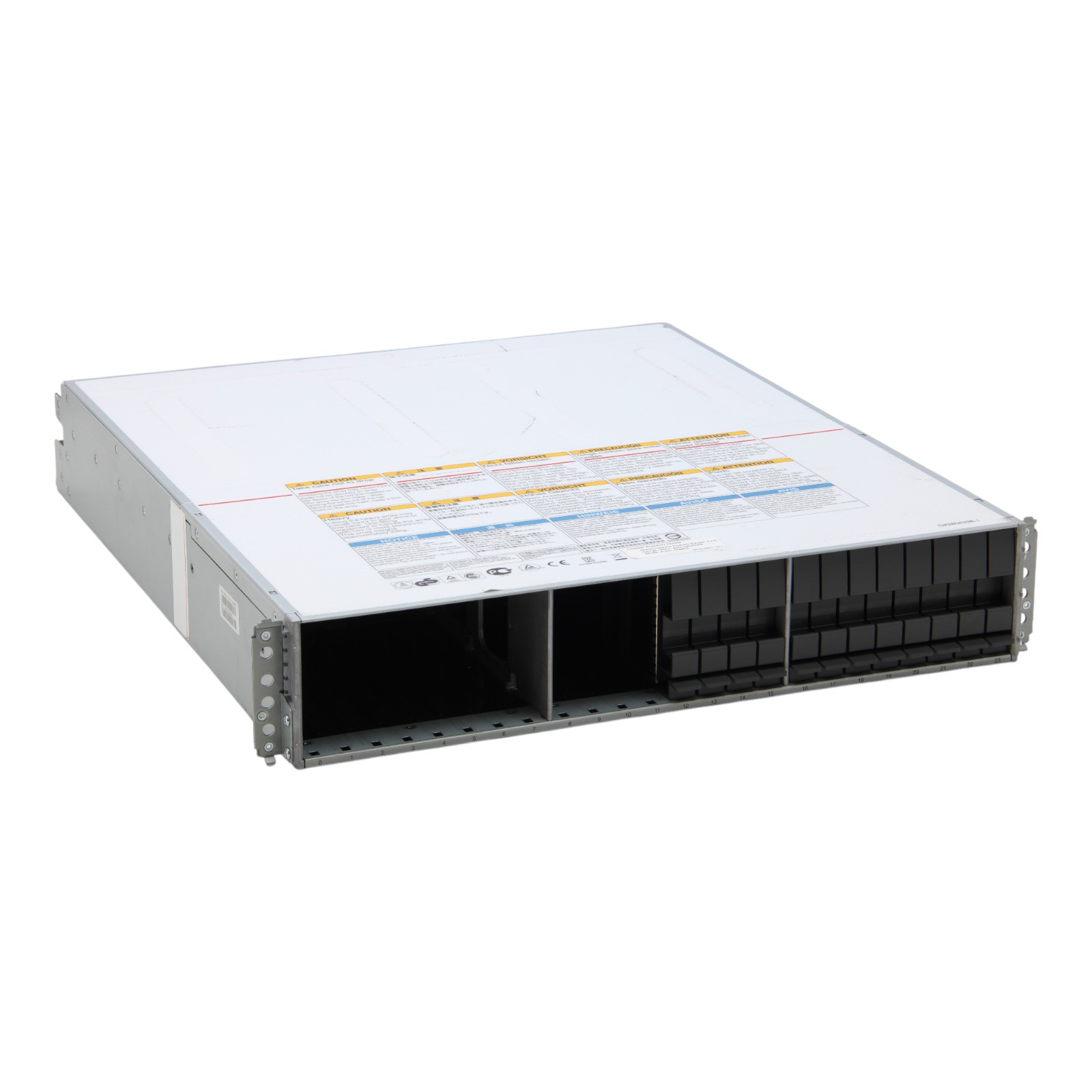 Hitachi Drive Box DF-F850-DBS 2x DBMS6 3285196-A I/O Card 2x PSU SAS Storage