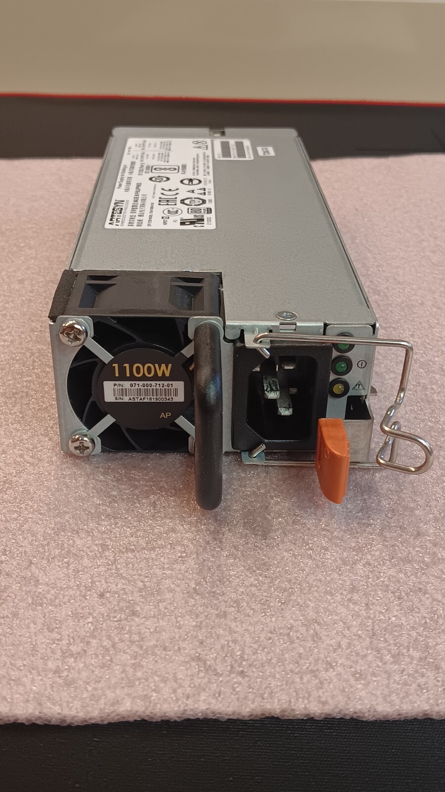 EMC 1100W Power Supply 071-000-712-01 for Isilon, Unity, Data Domain