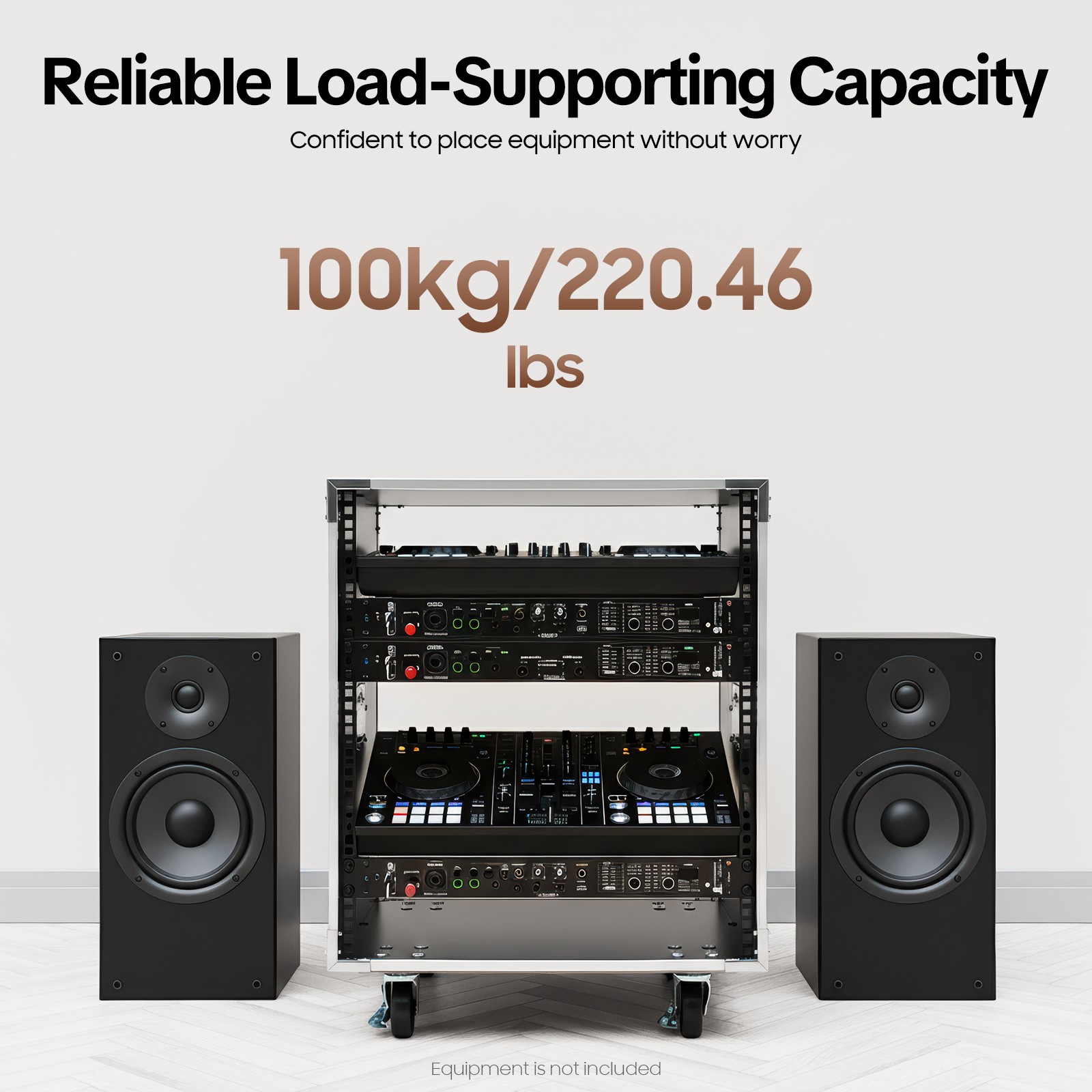12U Rolling Network Server Data Cabinet Enclosure Rack Built-in Handles w/ Wheel