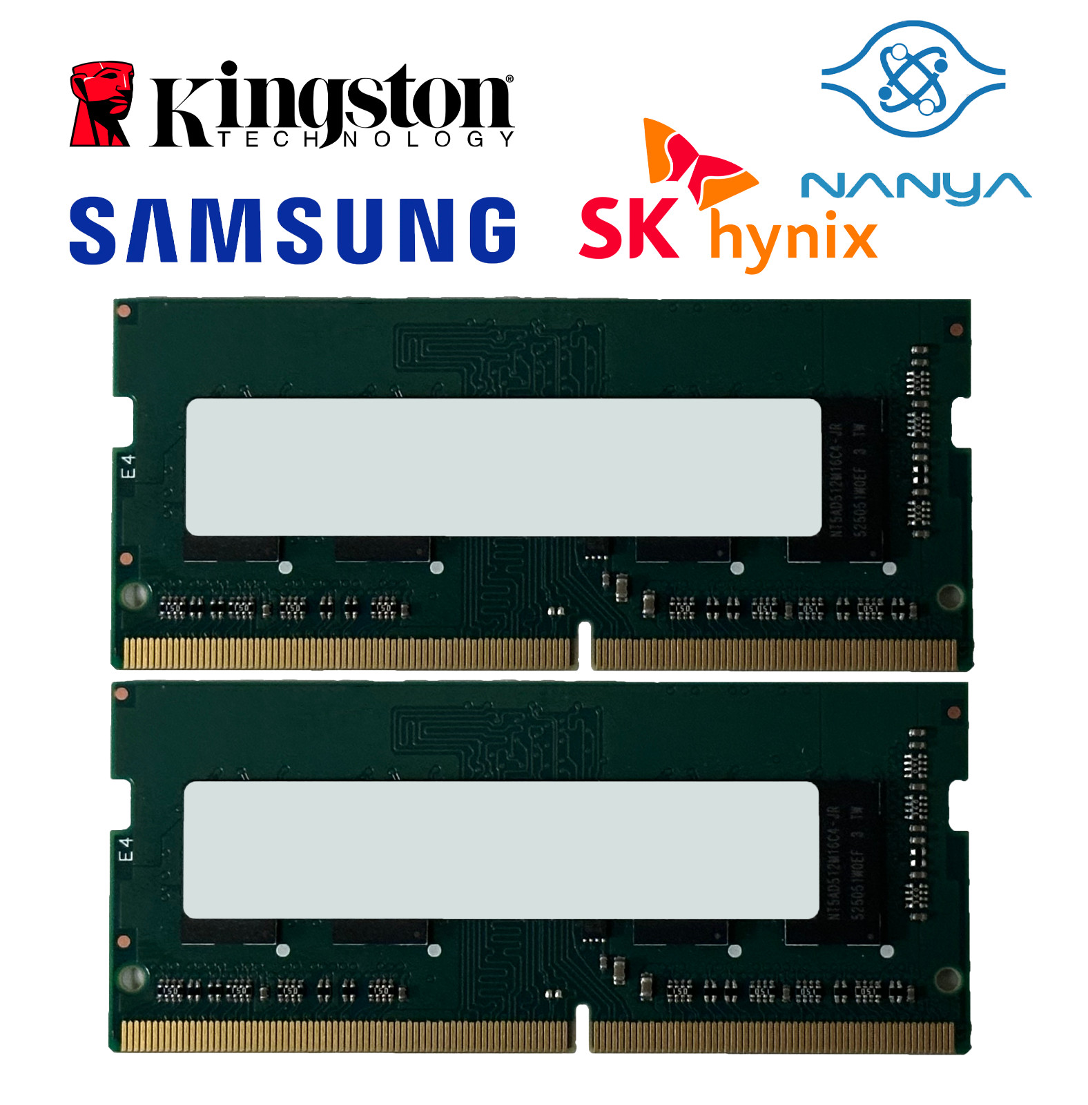 Mix Major Brand 8GB Kit (2x4GB) DDR4 3200MHz 1Rx16 PC4-3200AA SO-DIMM Laptop RAM