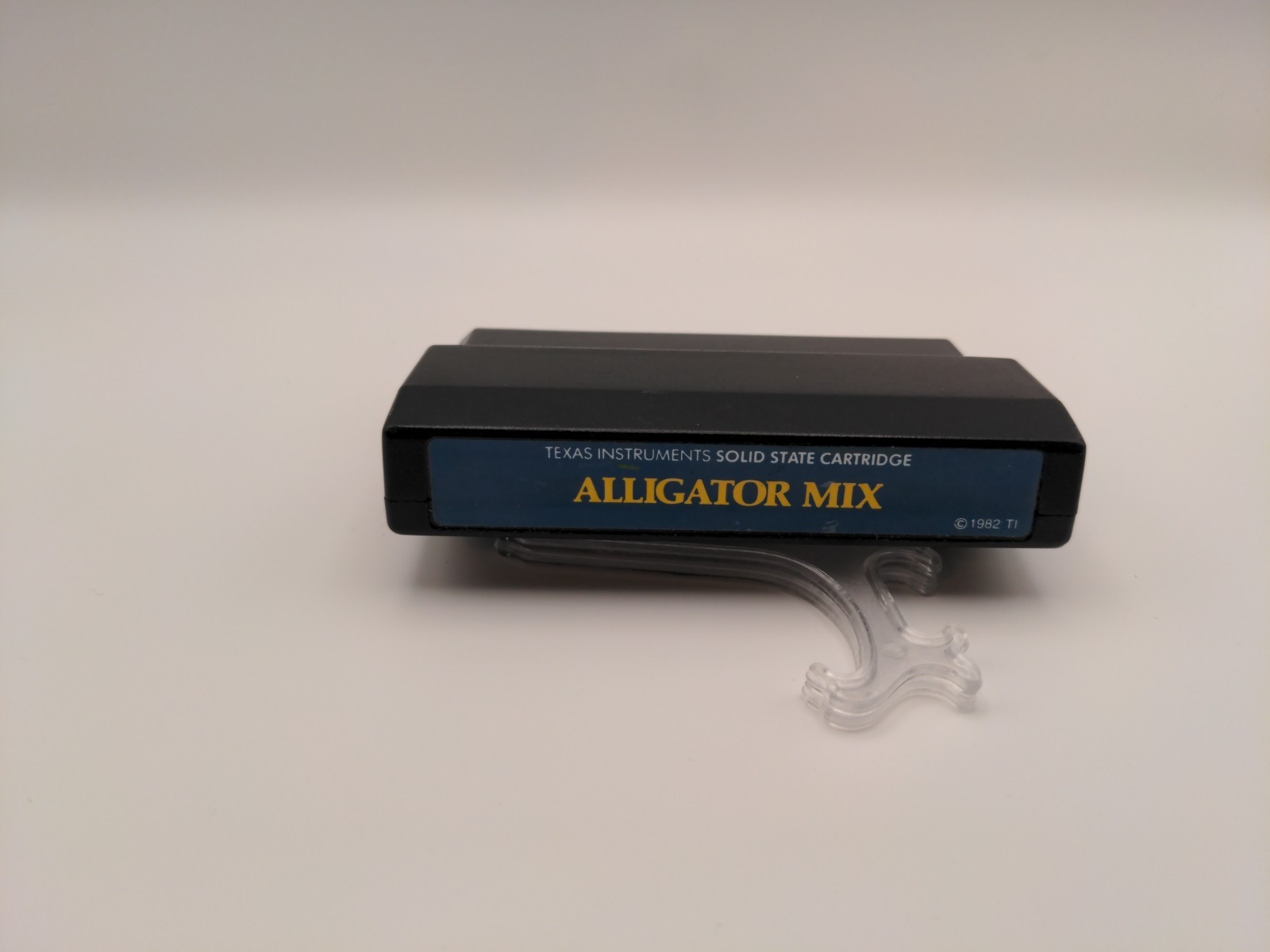 TI-99/4A ALLIGATOR MIX  DLM MATH SKILL BUILDERS BLACK BLUE CART 