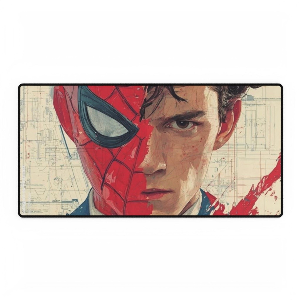 Marvel Comics Spider-Man Dual Identity Art Mouse Pad Desk Mats