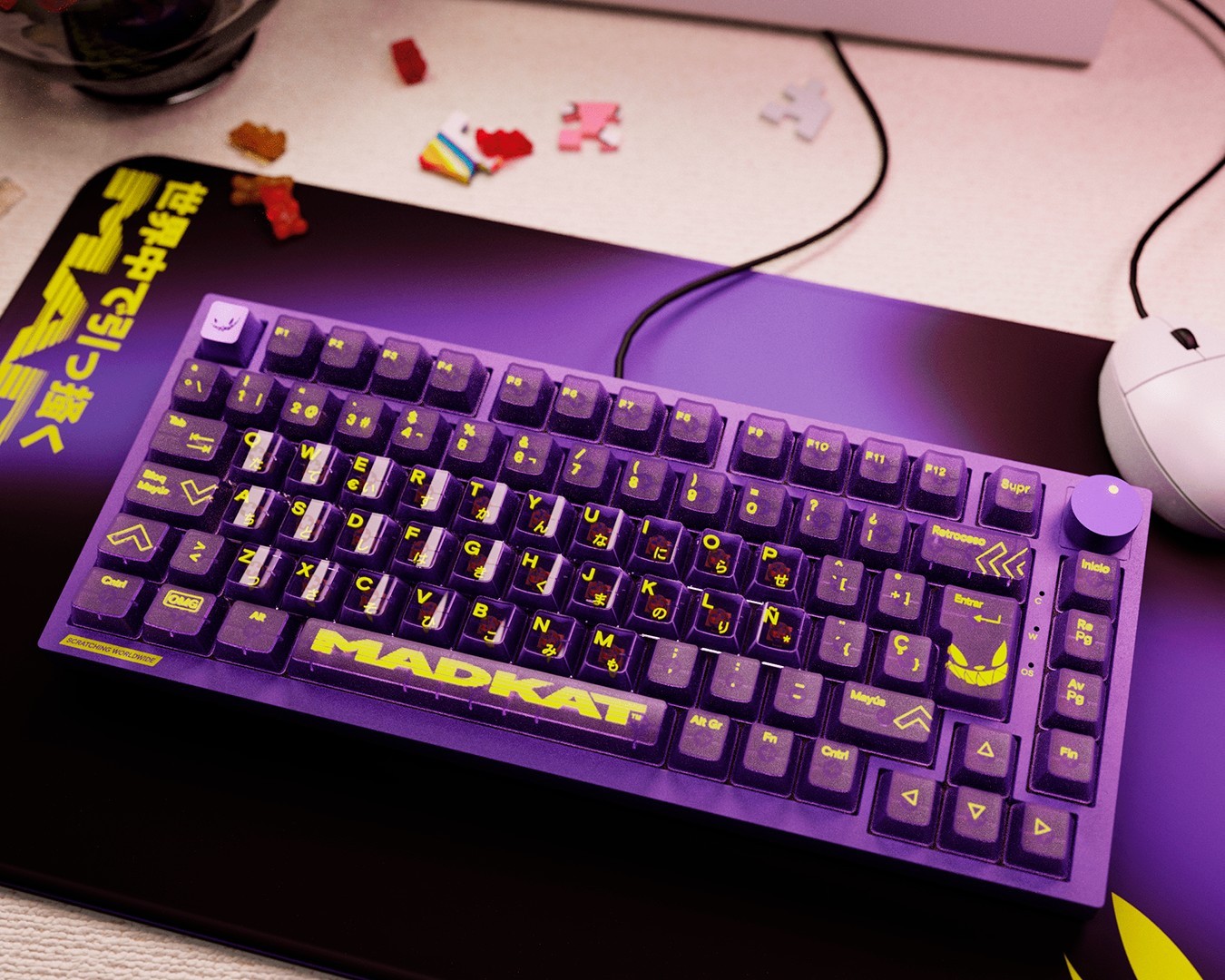Madkat Limited Edition Mechanical Keyboard – NEW Sealed