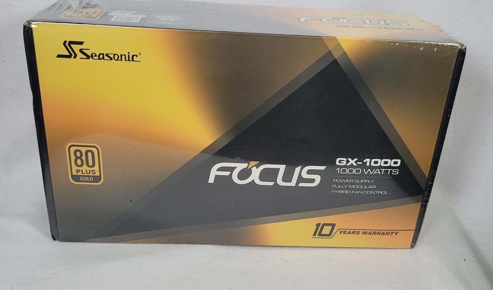 SeaSonic FOCUS GX ATX 3 (2024) GX-1000 1000 W ATX3.1 80 PLUS GOLD Certified NEW