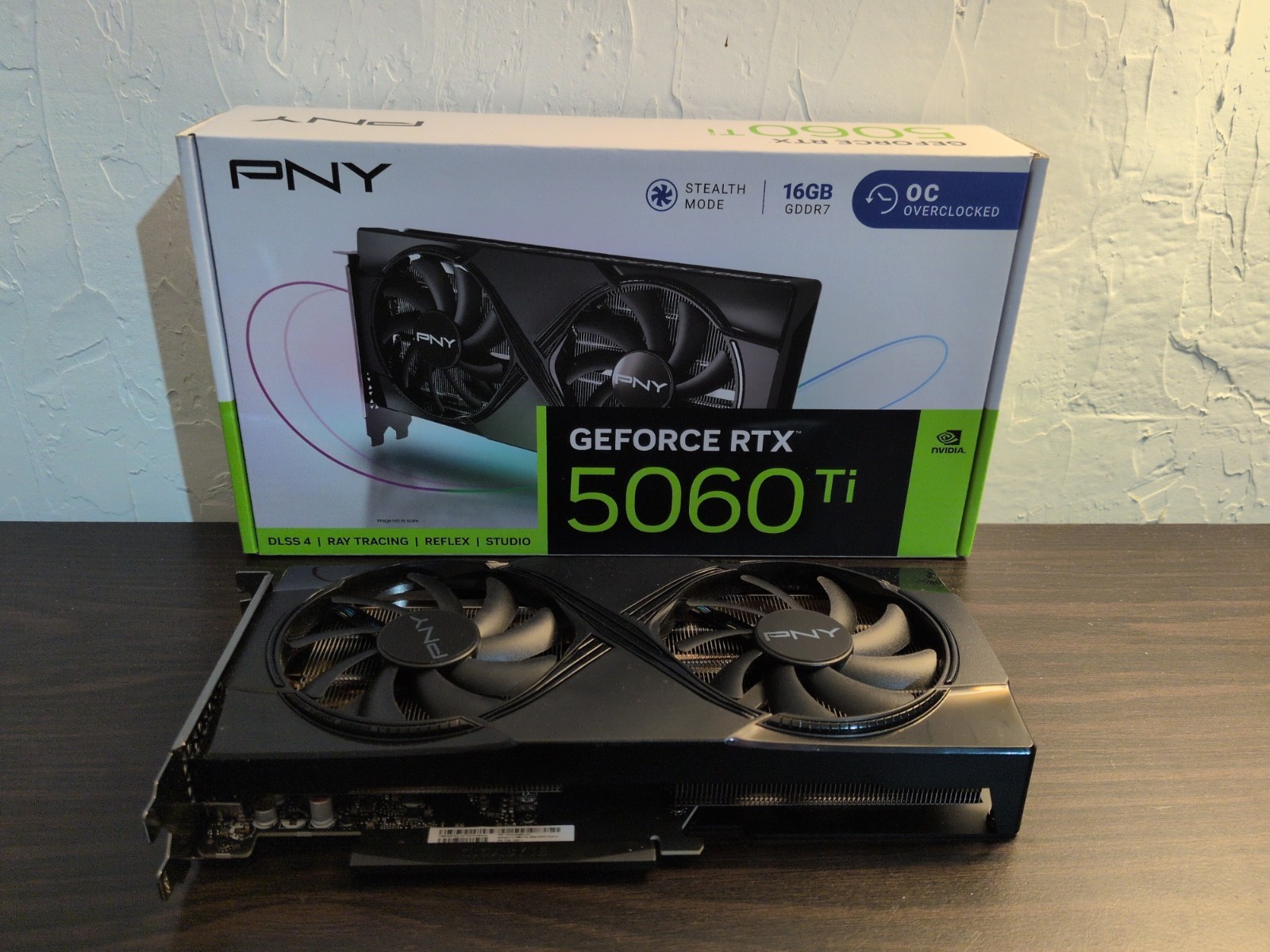 PNY OC GeForce RTX 5060 Ti 16GB RAM - Graphics Card - Excellent Condition