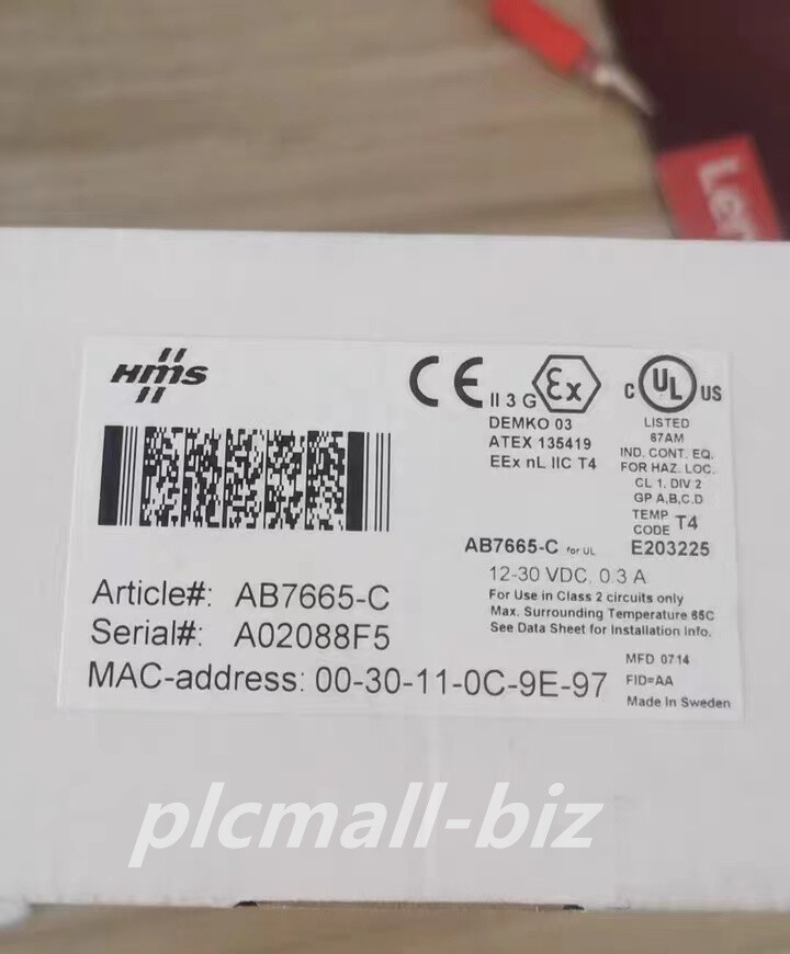 1PCS AB7665-C Gateway Module new via FedEx or DHL