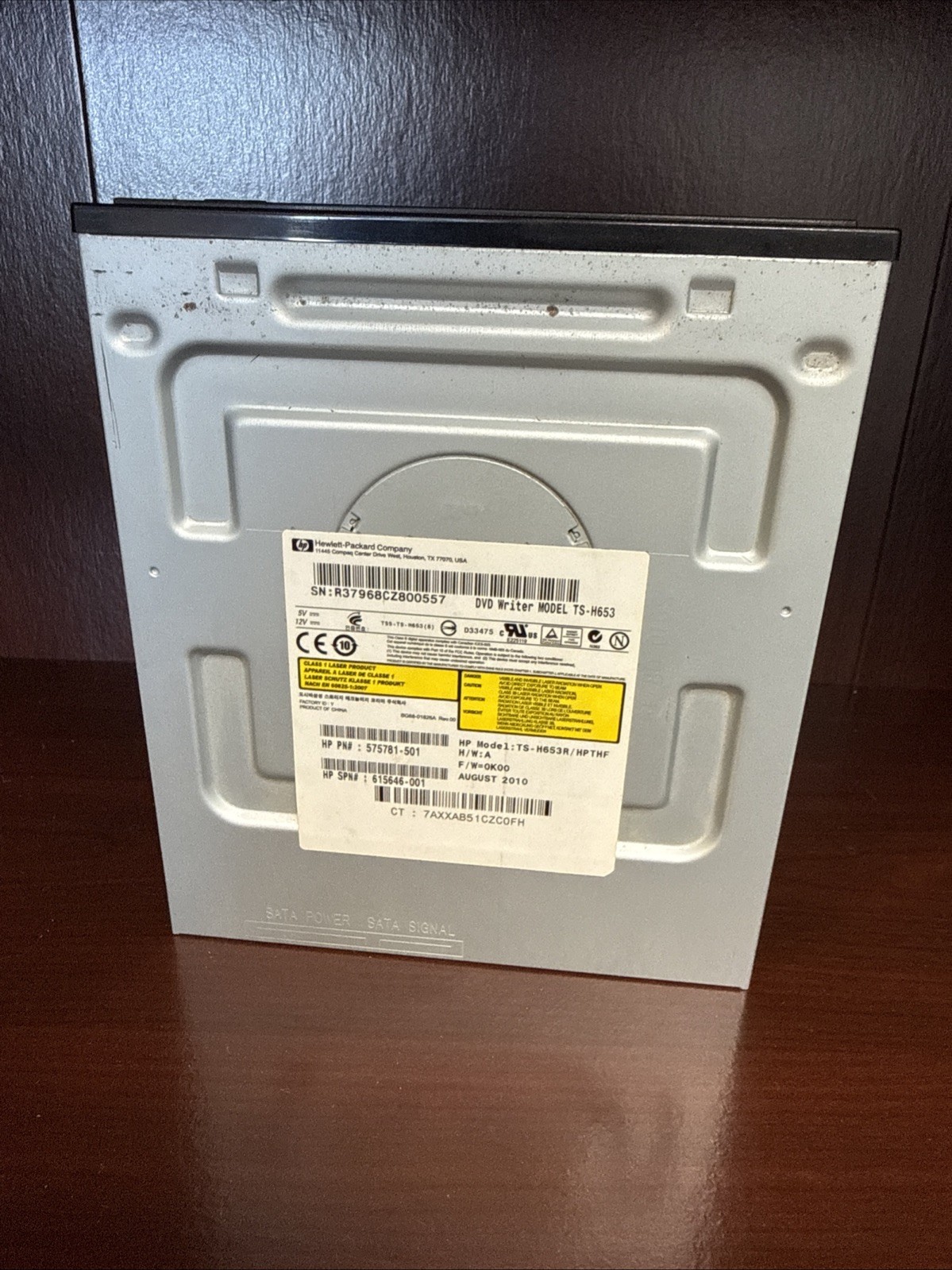 HP LightScribe Multirecorder DVD Drive Writer TS-H653R / HPTHF