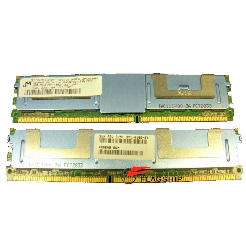 Sun 540-7714 X5110A 8GB (2x 4GB) Memory Kit for X2250 (371-4186)