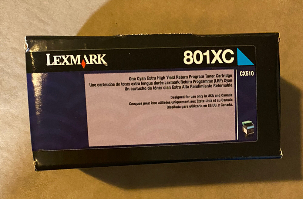 Lexmark 801XC Cyan