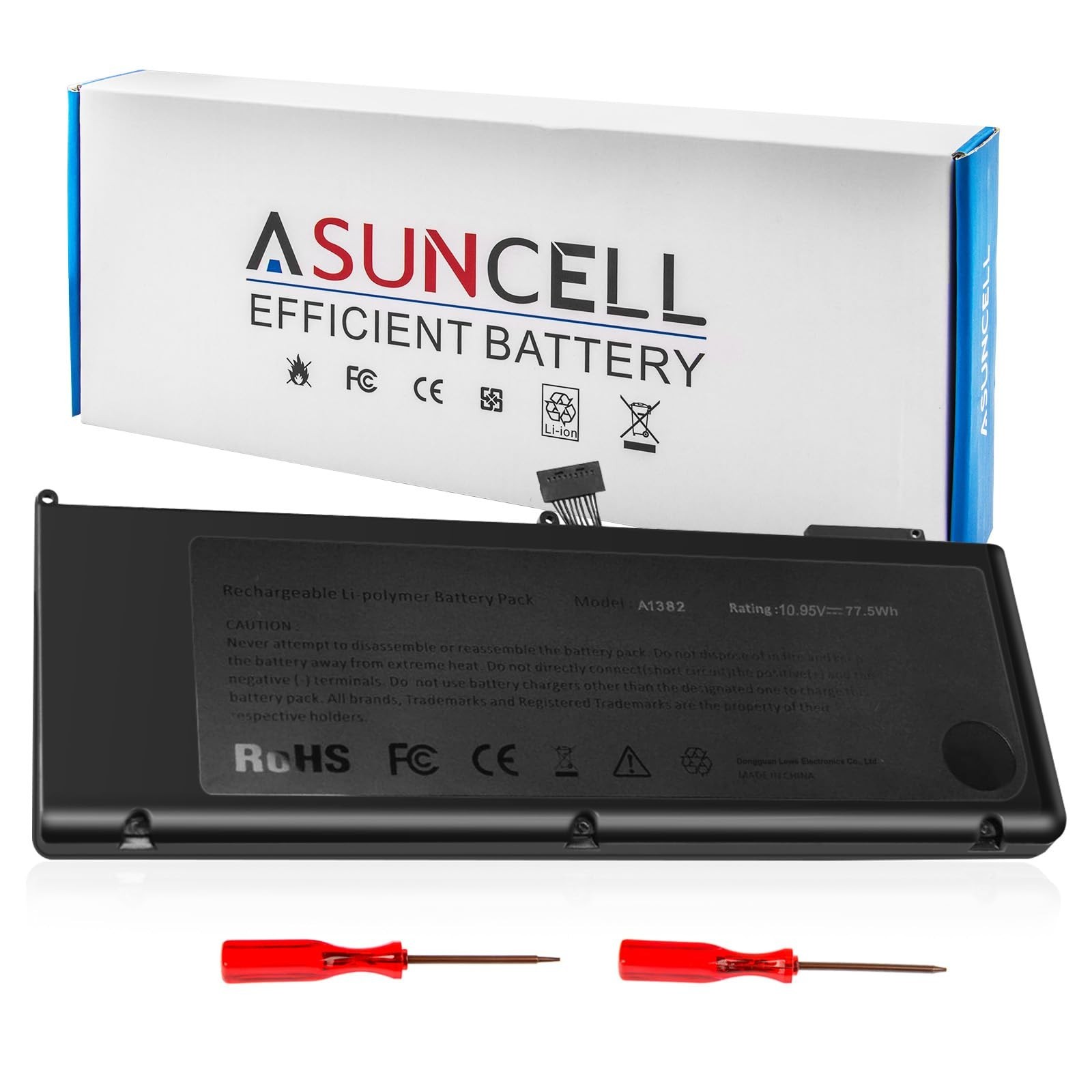 High-Capacity Laptop Battery for MacBook Pro 15" Core i7 (2011-2012) - A1382 A12
