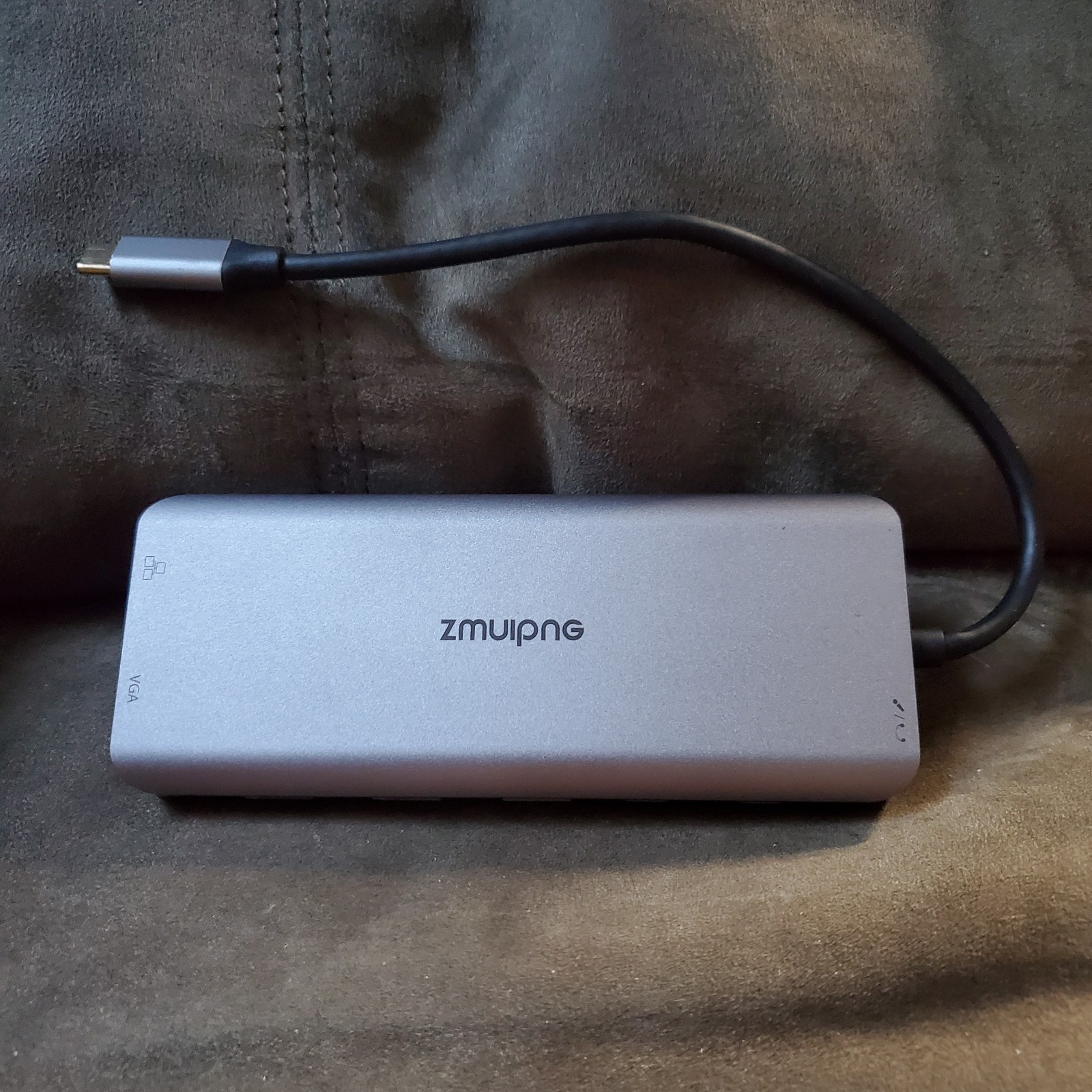 Zmuipng ZM1822 USB-C 14-in-1 Adapter Docking Station Tested Hdmi Ethernet VGA SD