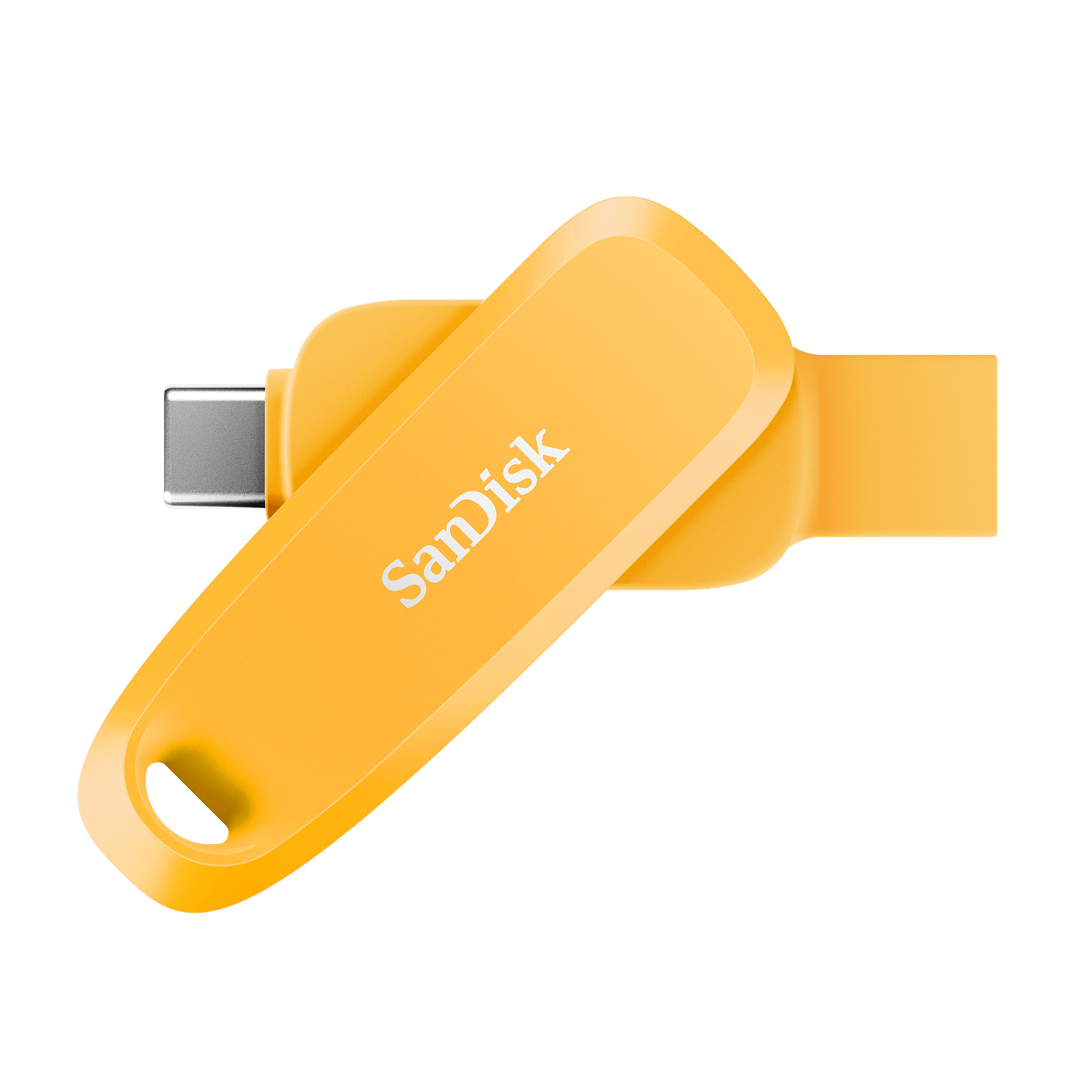SanDisk 128GB Phone Drive for Android USB Flash Drive Yellow - SDDDC6-128G-G46YD