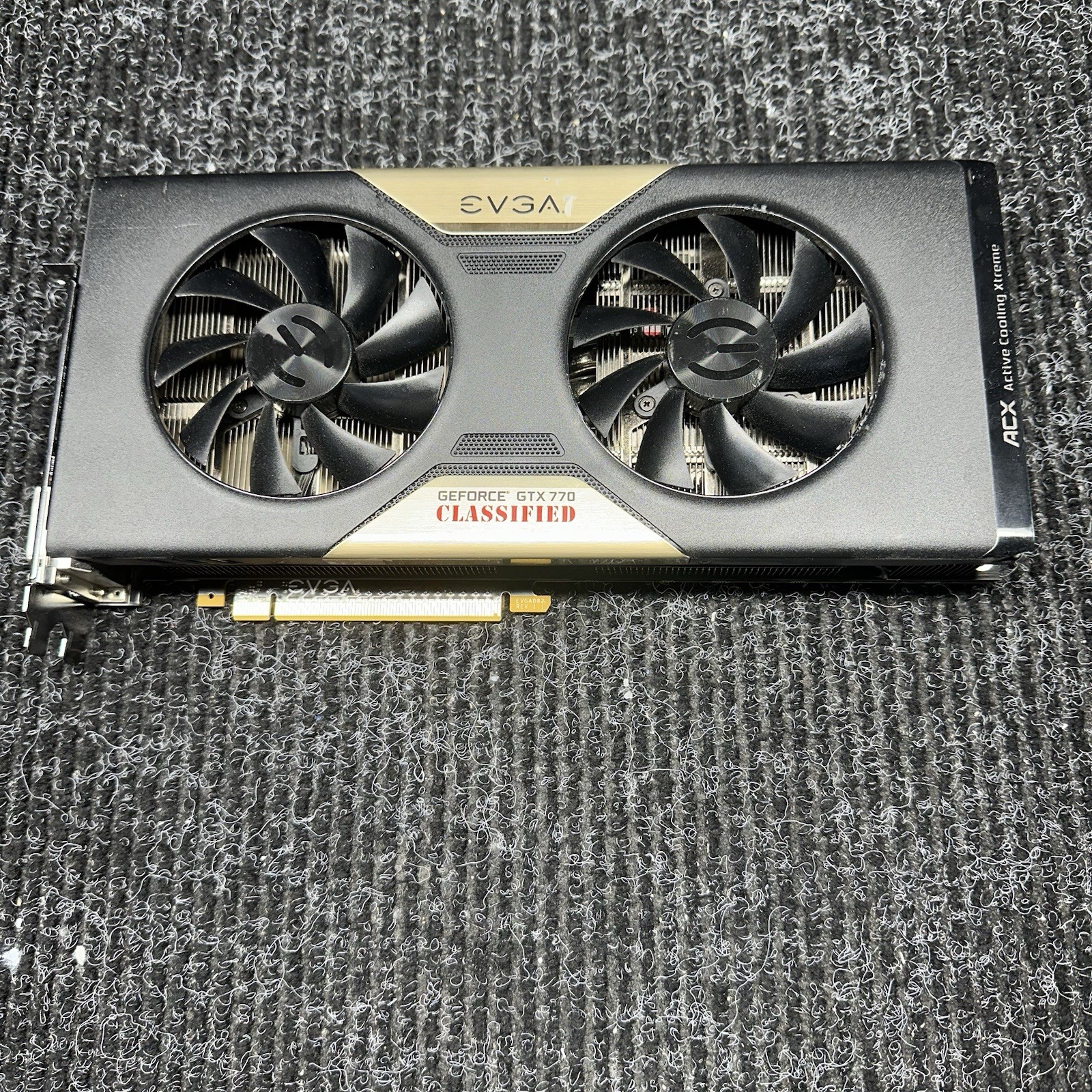 EVGA GeForce GTX 770 Classified 4GB GDDR5 Graphic Card POST Tested Ready For Use