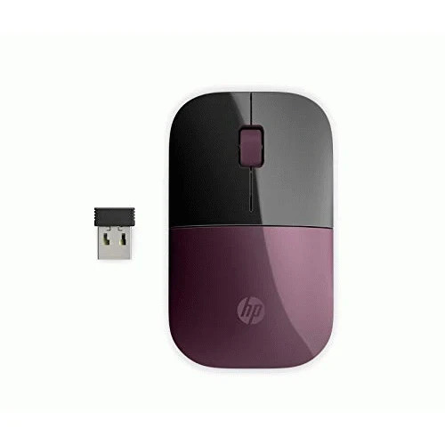 HP Z3700 G2 Wireless Mouse - Berry Mauve - Ultra-Slim Design - 66Z11AAI#ABL_A