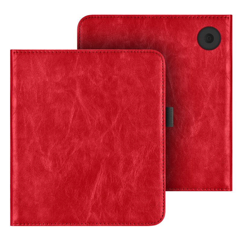 Leather Hand Strap Case For Kobo Libra Colour/2/H20 7" Magnetic Smart Flip Cover