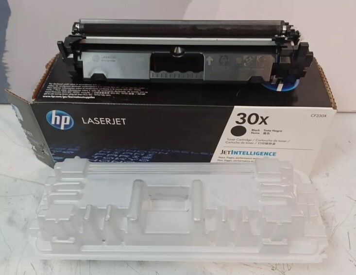 Genuine OEM HP 30X / CF230XC LaserJet Pro Black Toner Cartridge (CF230XC) Empty