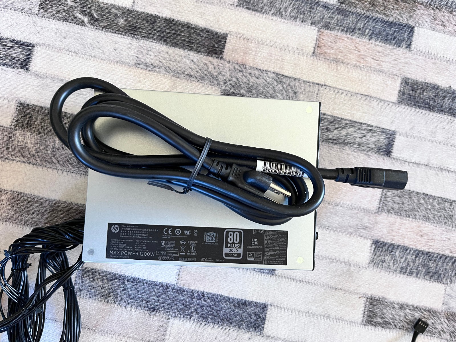HP Omen 45L 1200W ATX 3.0 Power Supply 80 Plus Gold N28487-001 PSU