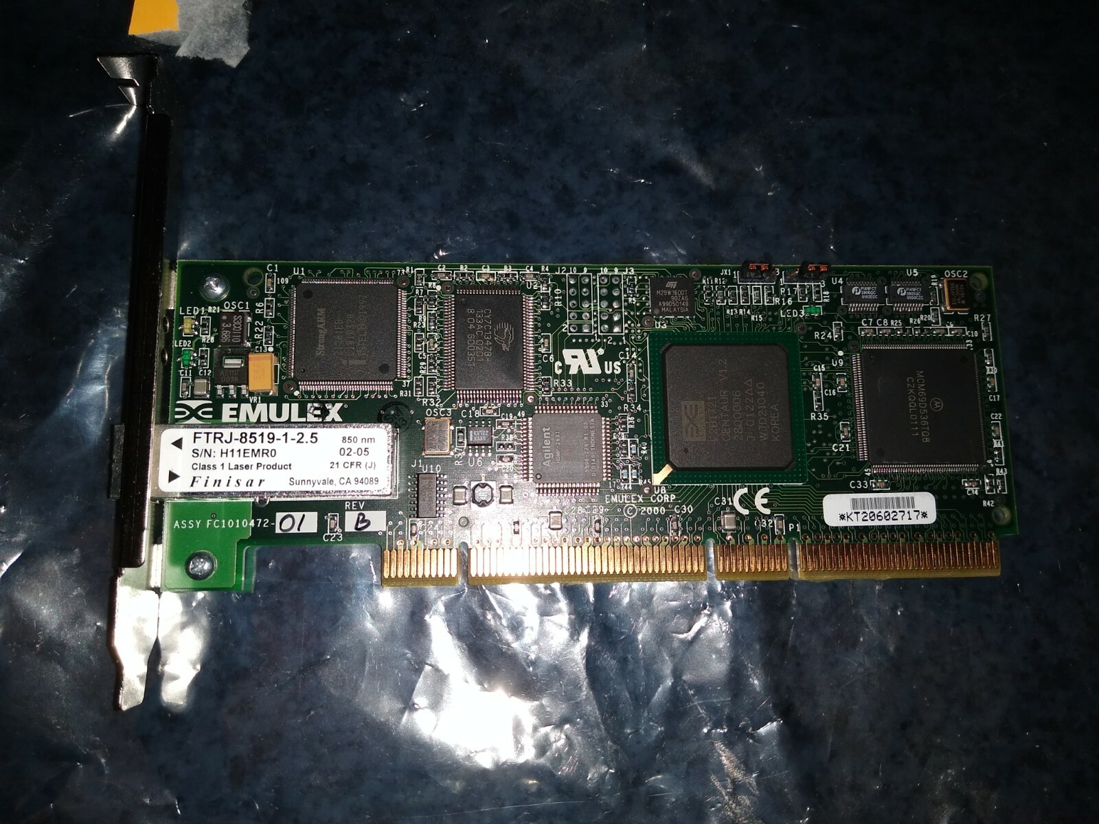 258984-001 - HP 2GB Single Channel PCI FC 64-bit 133MHz HBA Card - 266299-001