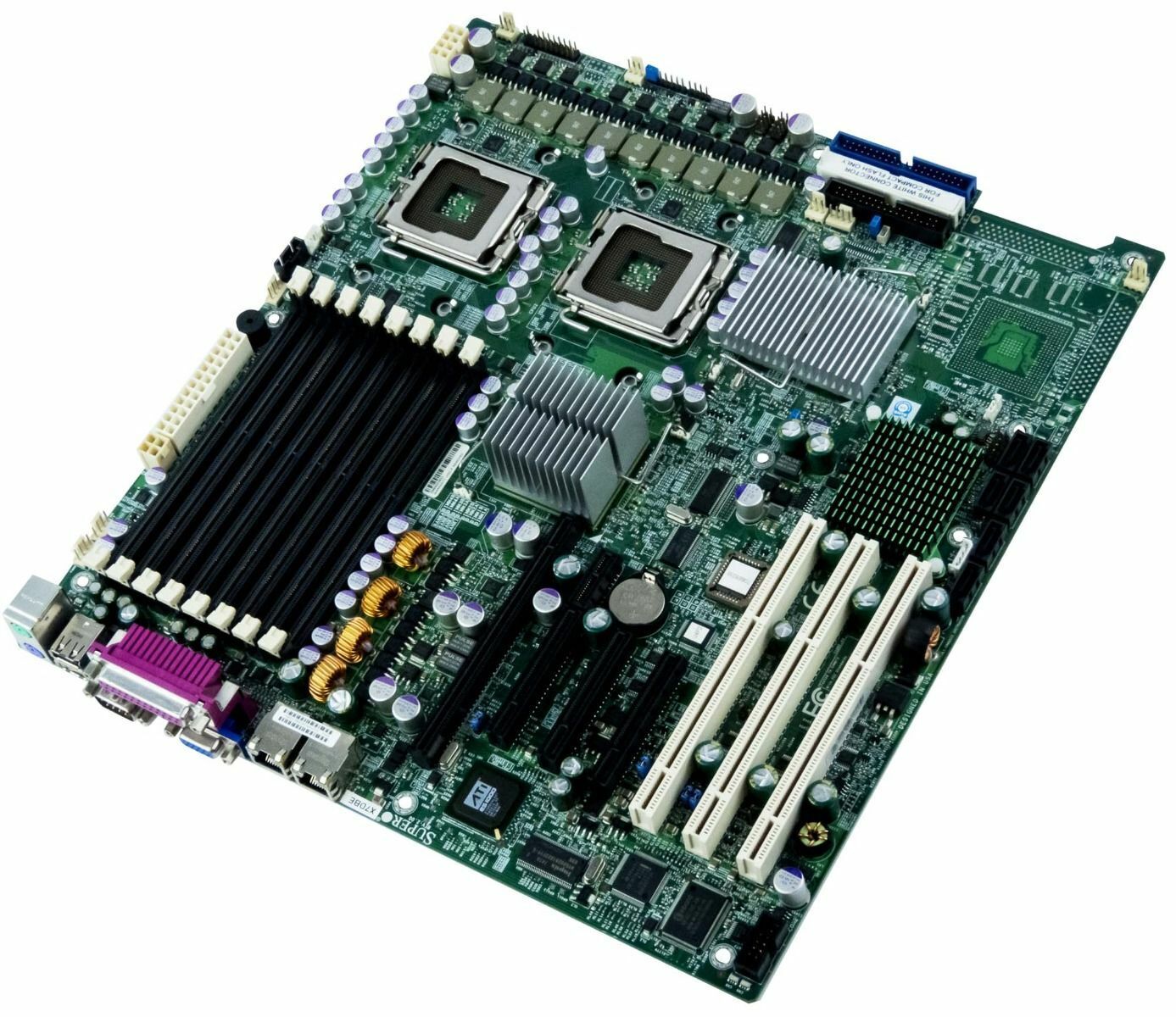 Motherboard Supermicro X7DBE 2x LGA 771 8x DDR2 Pci-E Pci-X I/o Shield