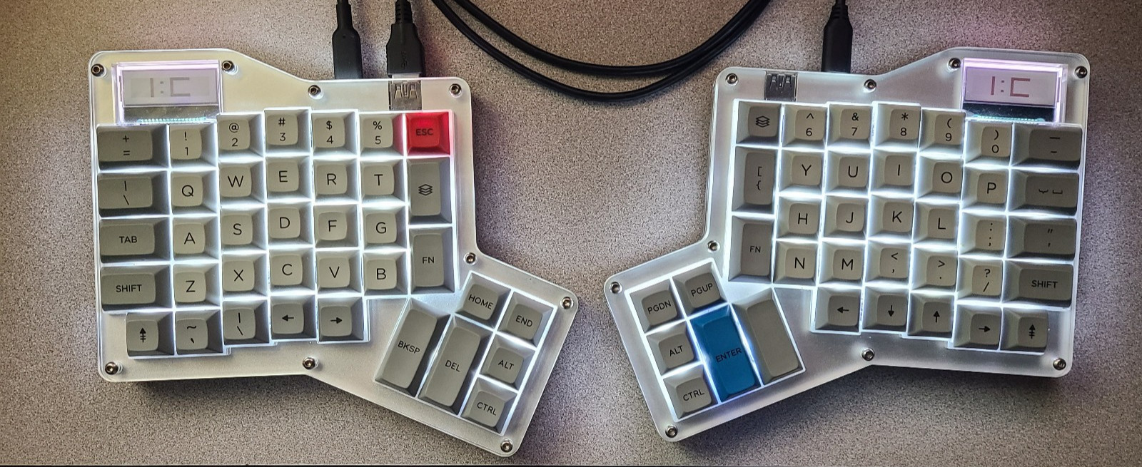InputClub Infinity ErgoDox Split Ergonomic Mechanical Keyboard