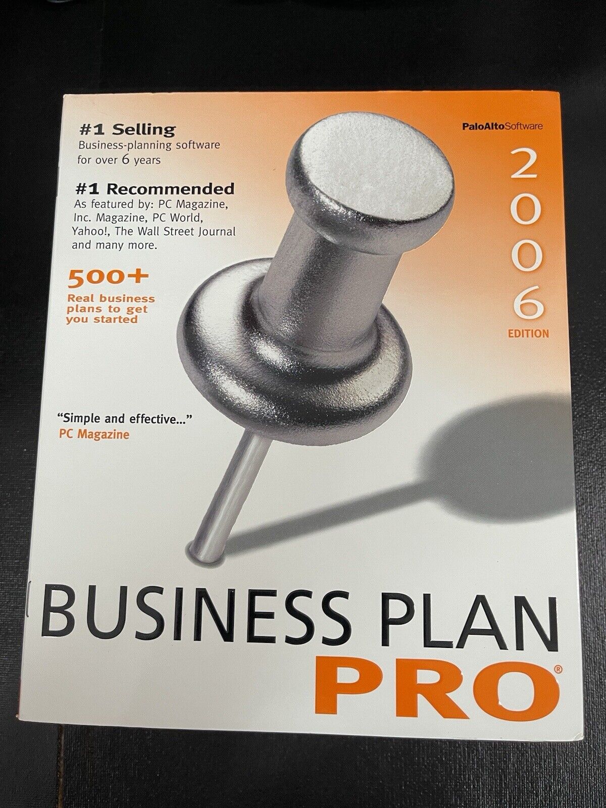 Business Plan Pro 2006 Palo Alto Big Box Includes 3 Free Books Guy Kawasaki
