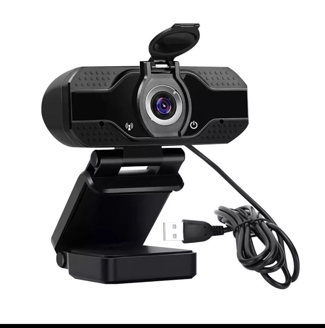 1080P Full HD Web Camera Manual Focus Computer Camera with Universal Clips Fits 