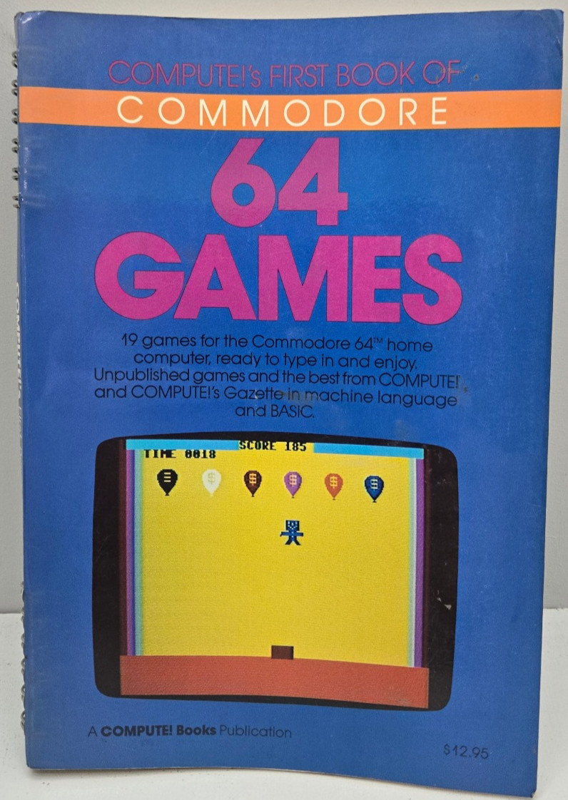 COMPUTE's First Book Of Commodore 64 Games - 0-942386-3
