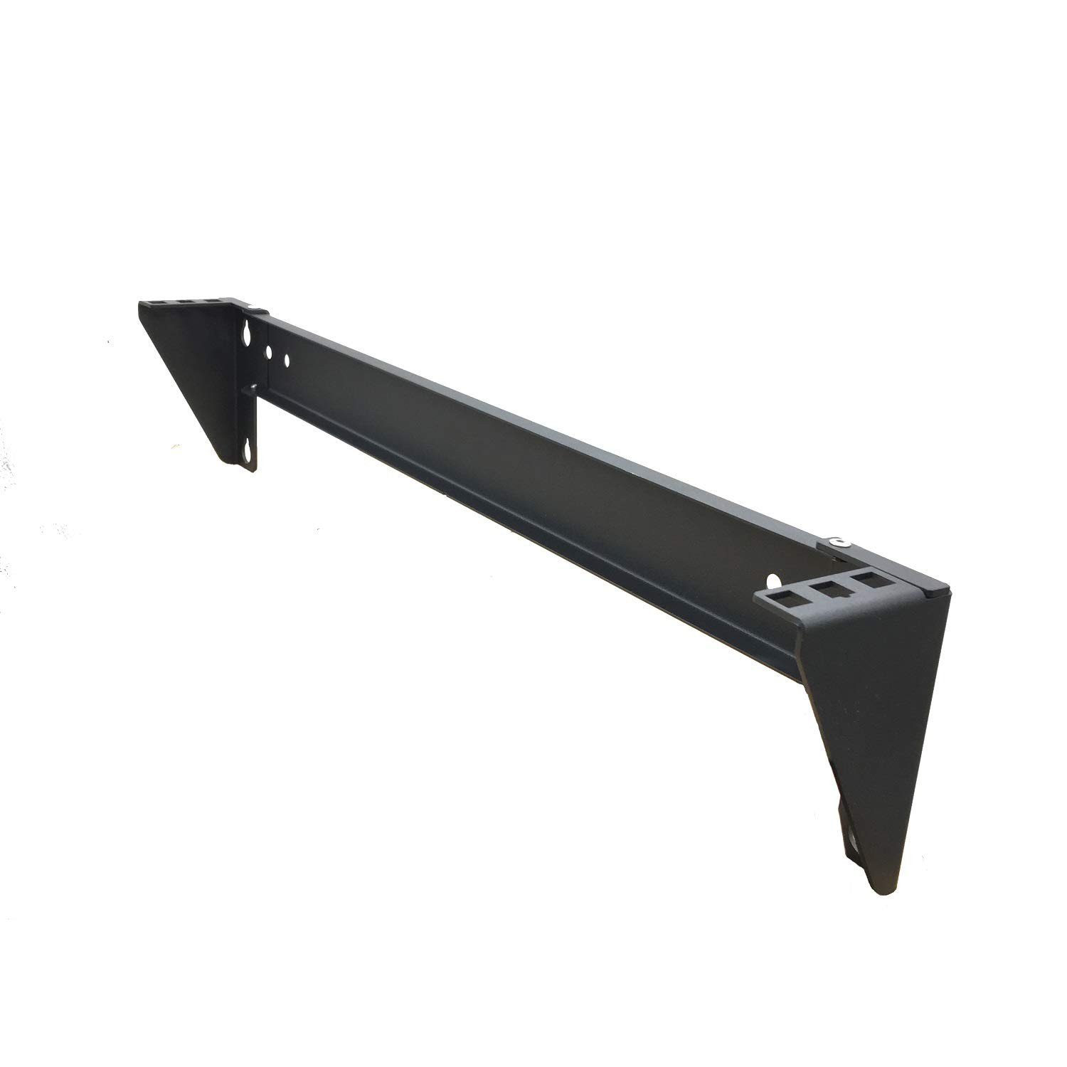 1U 19 Inch Cold Rolled Steel Wall Mountable Vertical Networking Equipment Rack