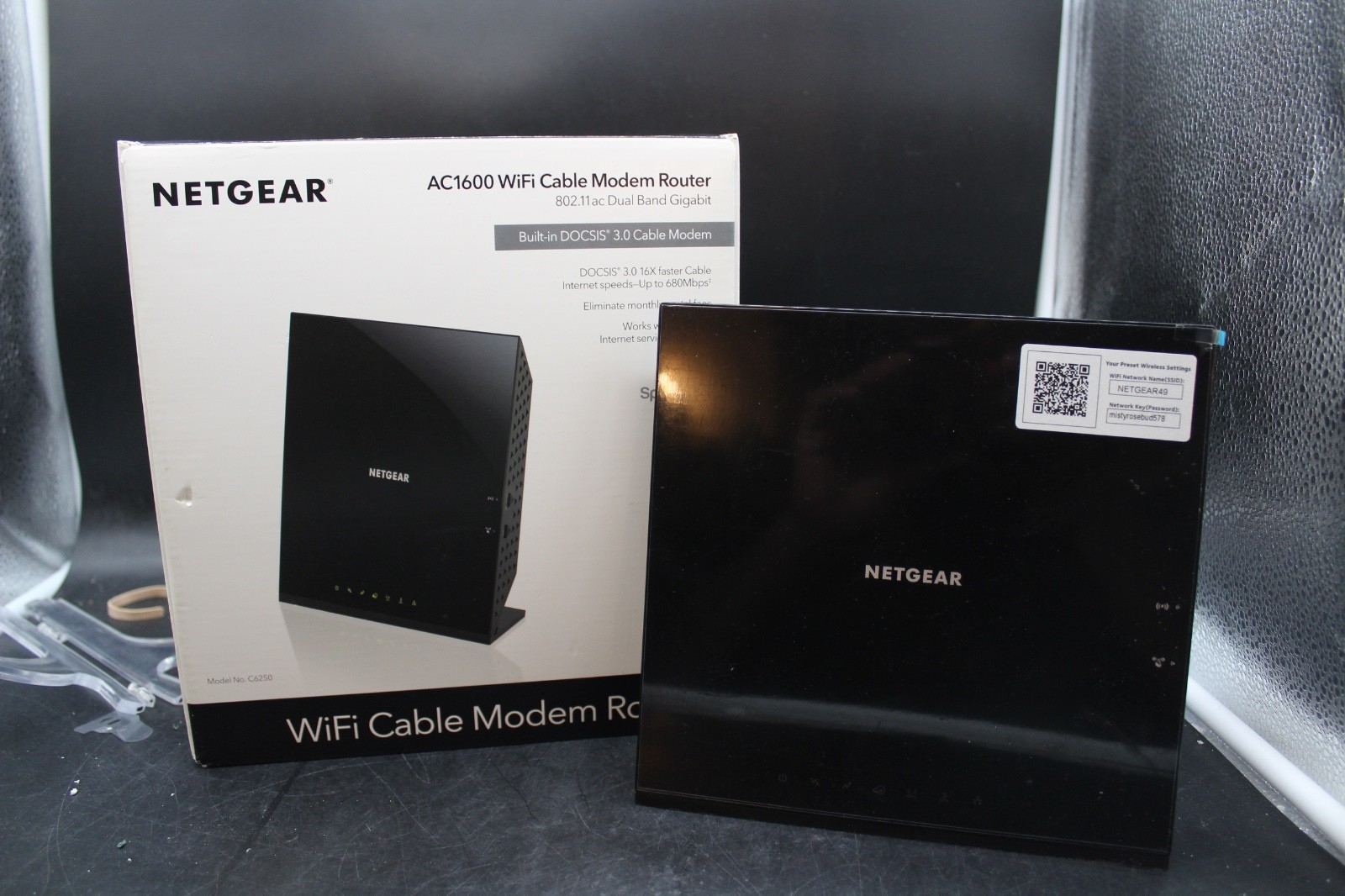 New Netgear Smart Wifi Router AC1600 - Cable Modem Router