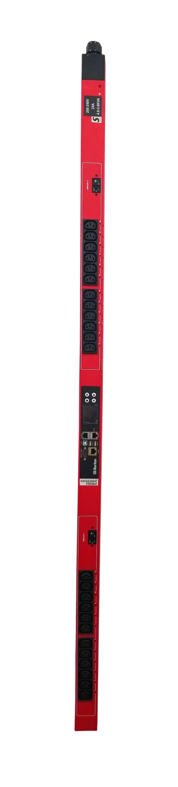 Raritan PX3-5496V-K1 24-Outlet Power Distribution Unit PDU 100-240V 24A NO CORD