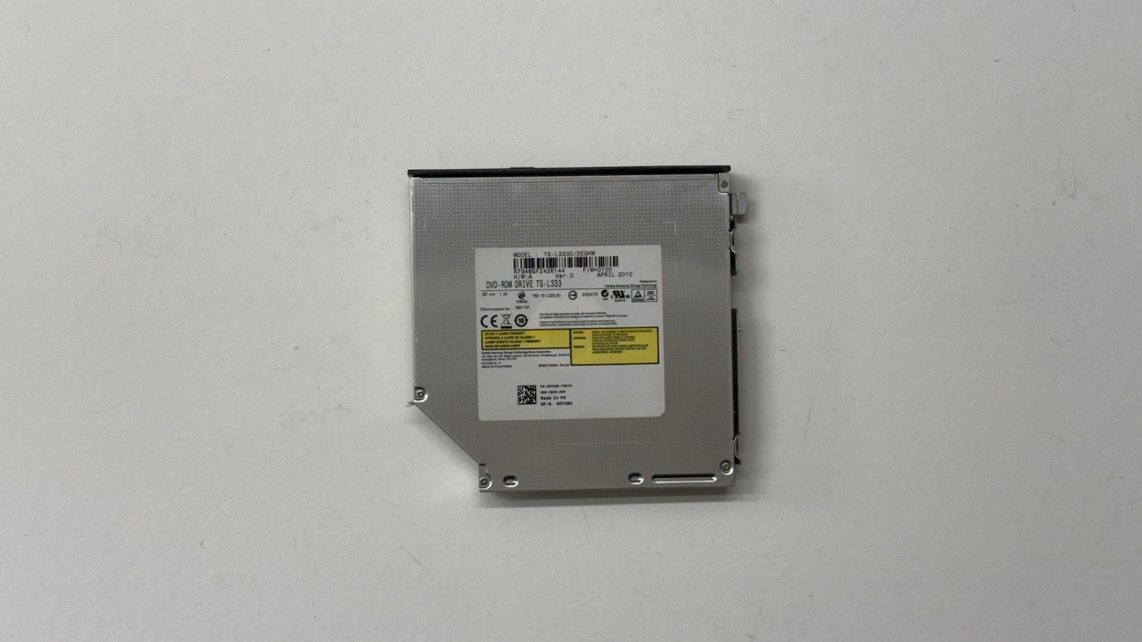 Toshiba Samsung TS-L333D DVD-ROM Optical Drive 0YC8H 00YC8H PH-00YC8H
