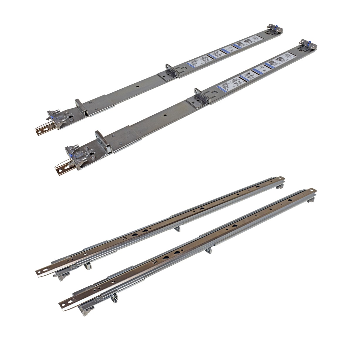 Dell Rack Rail Kit Rack Rails 0D419M 0Y819K 0FV6YR D419M Y819K FV6YR Type 8