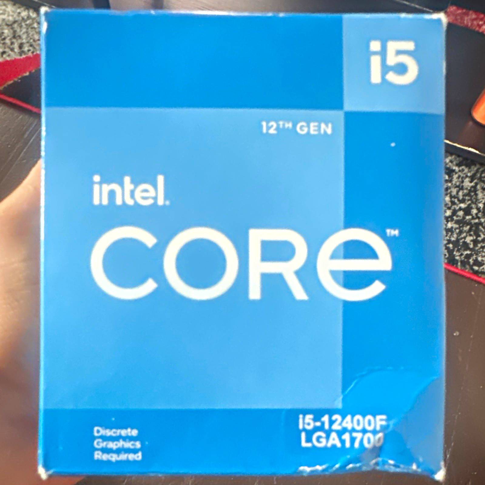 Intel Core i5-12400F 12th Gen Core i5 Processor, LGA1700 Socket