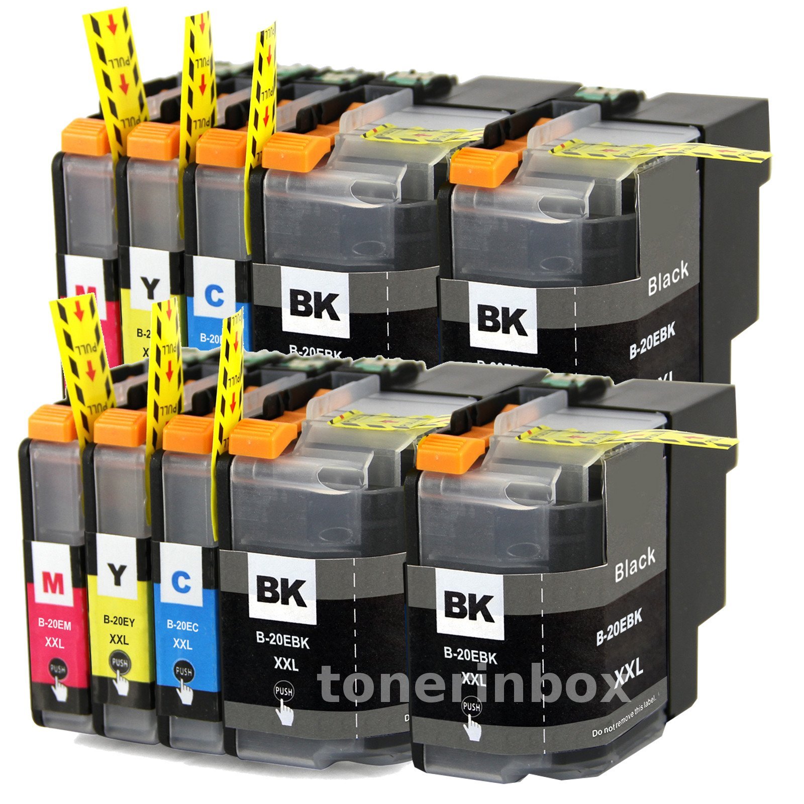 10x LC20E LC-20E XXL ink cartridge For Bro MFC-J5920DW MFC-J775DW MFC-J985DW