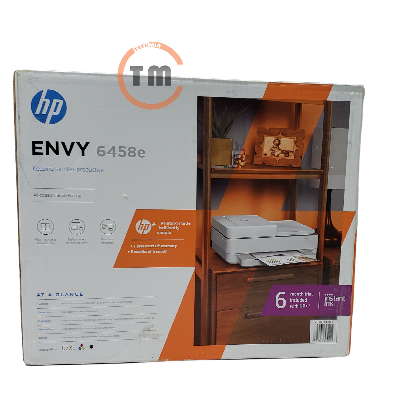 HP Envy 6458e All-in-One Wireless Color Inkjet Printer™
