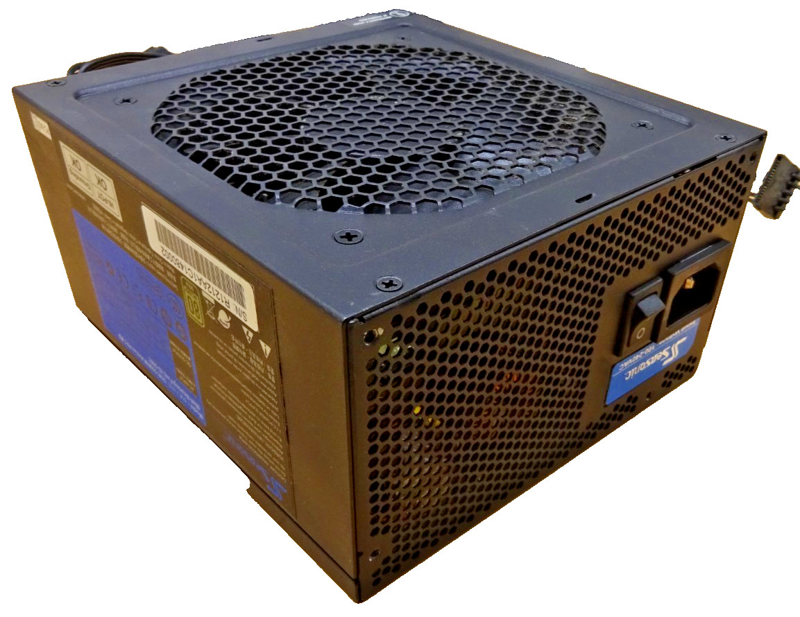 Seasonic SSR-550RM ACTIVE PFC F3 20+4Pin 80Plus Gold Power Supply 550W #NT4653