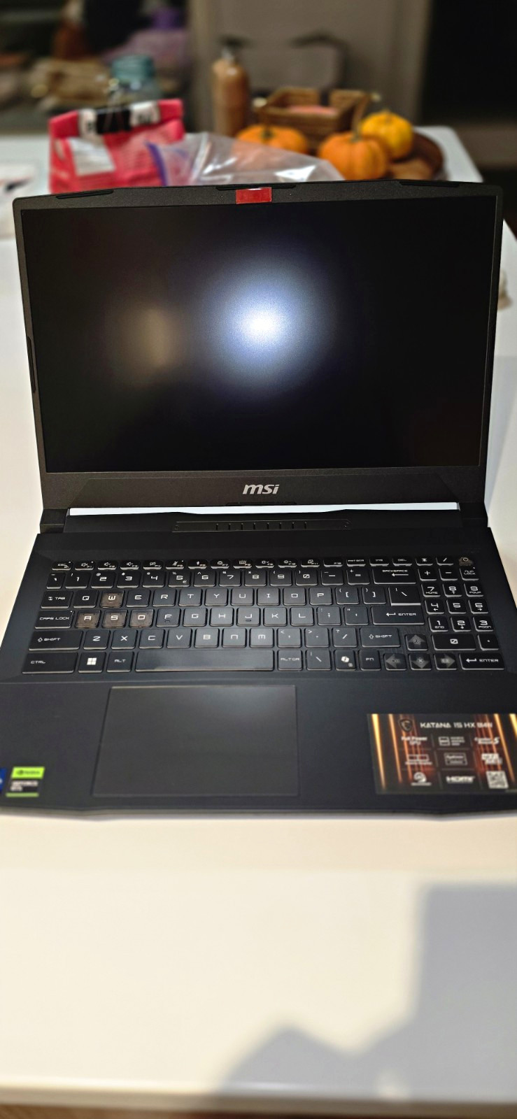 MSI Katana 15 HX i9-1400 RTX 5070, 32GB DDR5, 1TB NVMe SSD,