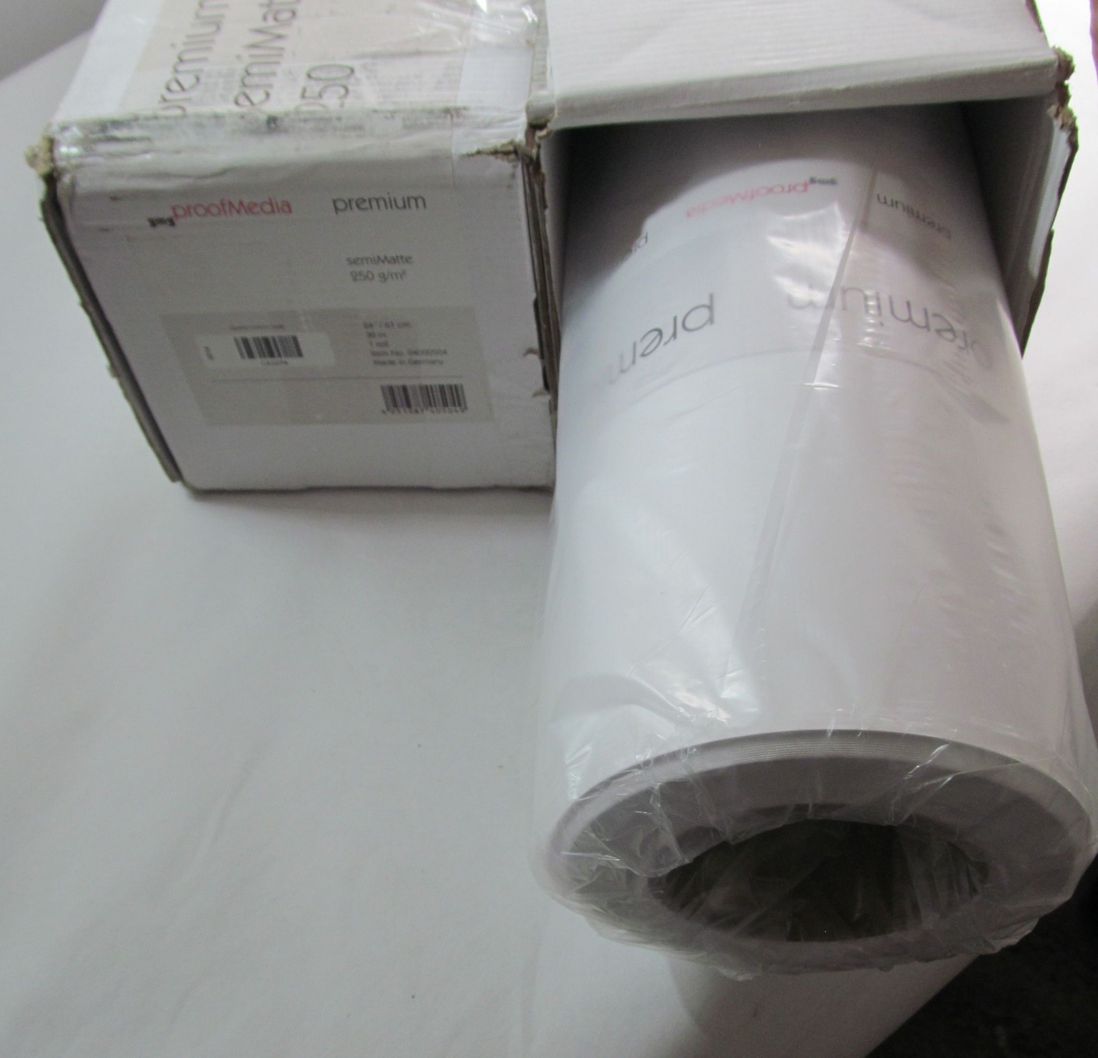 2 ROLLS 24in x 98ft/ 30m GMG PROOFMEDIA PREMIUM SEMI-MATTE PROOF/ PHOTO PAPER