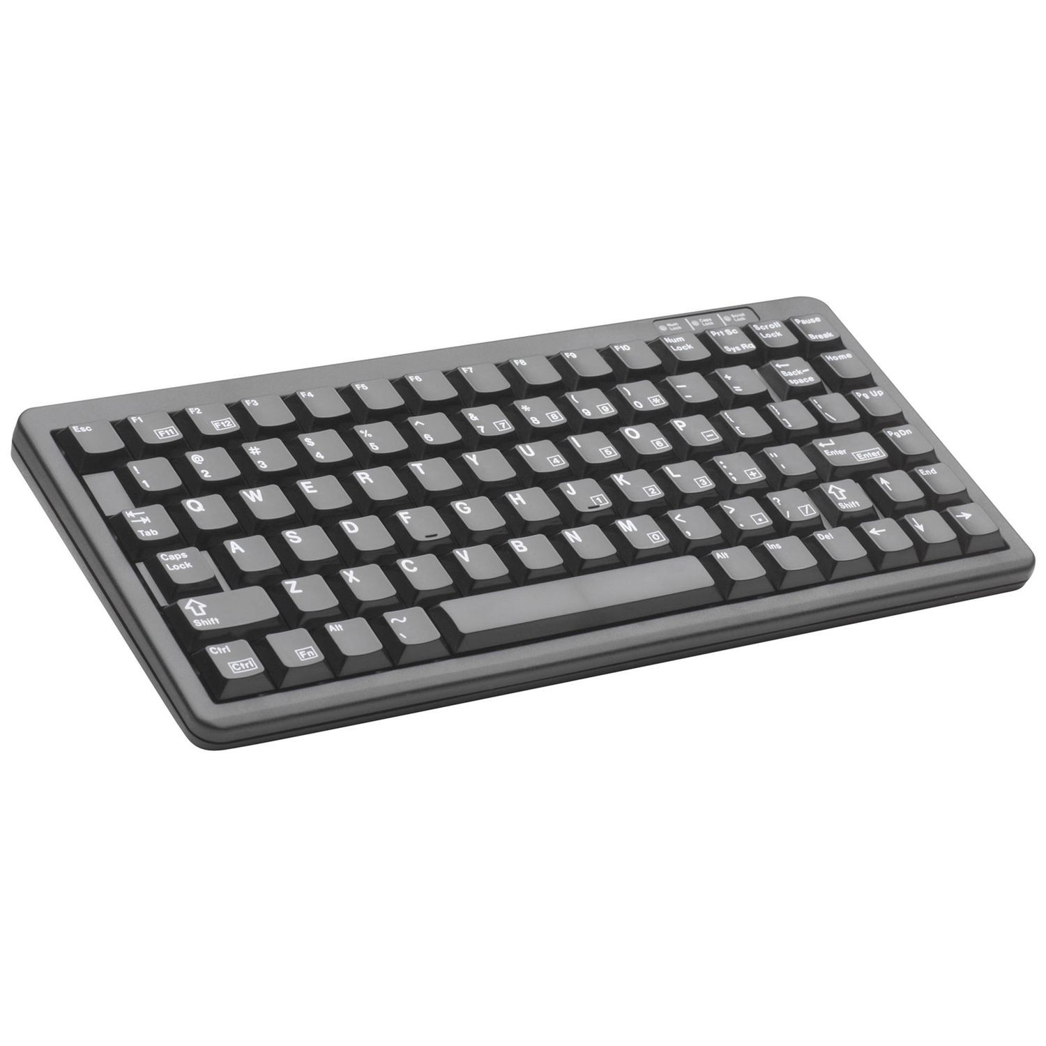 Cherry G84-4100LCAUS-0 G84-4100 Ultraslim Light Gray Wired Keyboard Compact