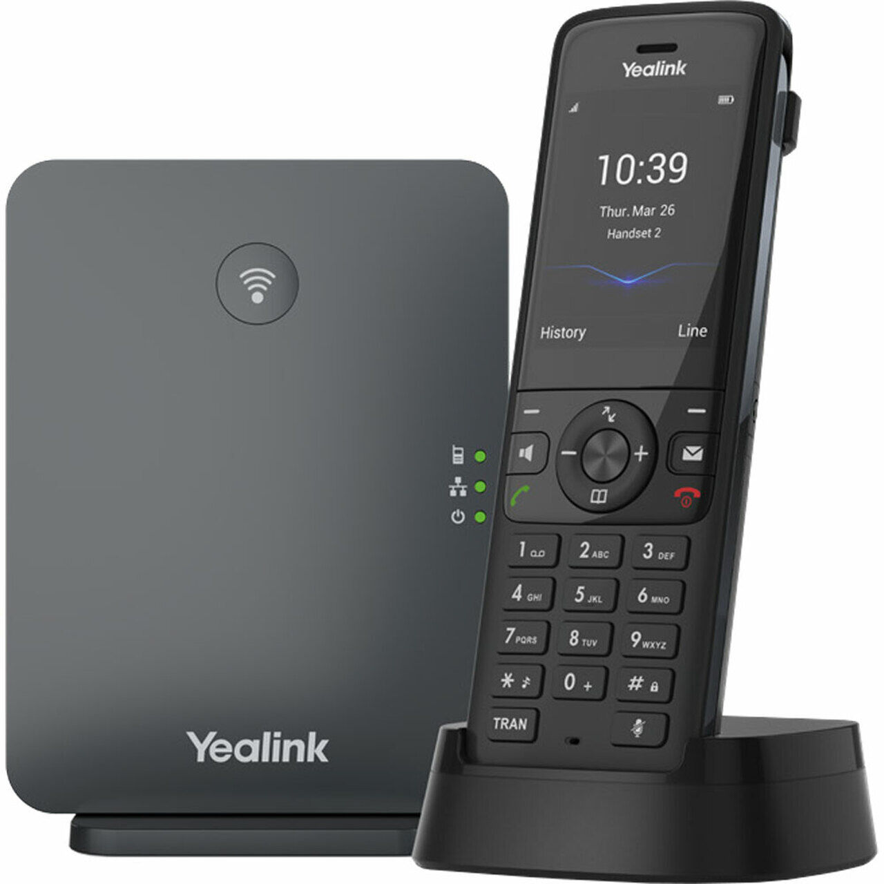 Yealink 1302026 DECT IP Phone System W78P UPC 841885109125 - VOIP and UC SIP ...