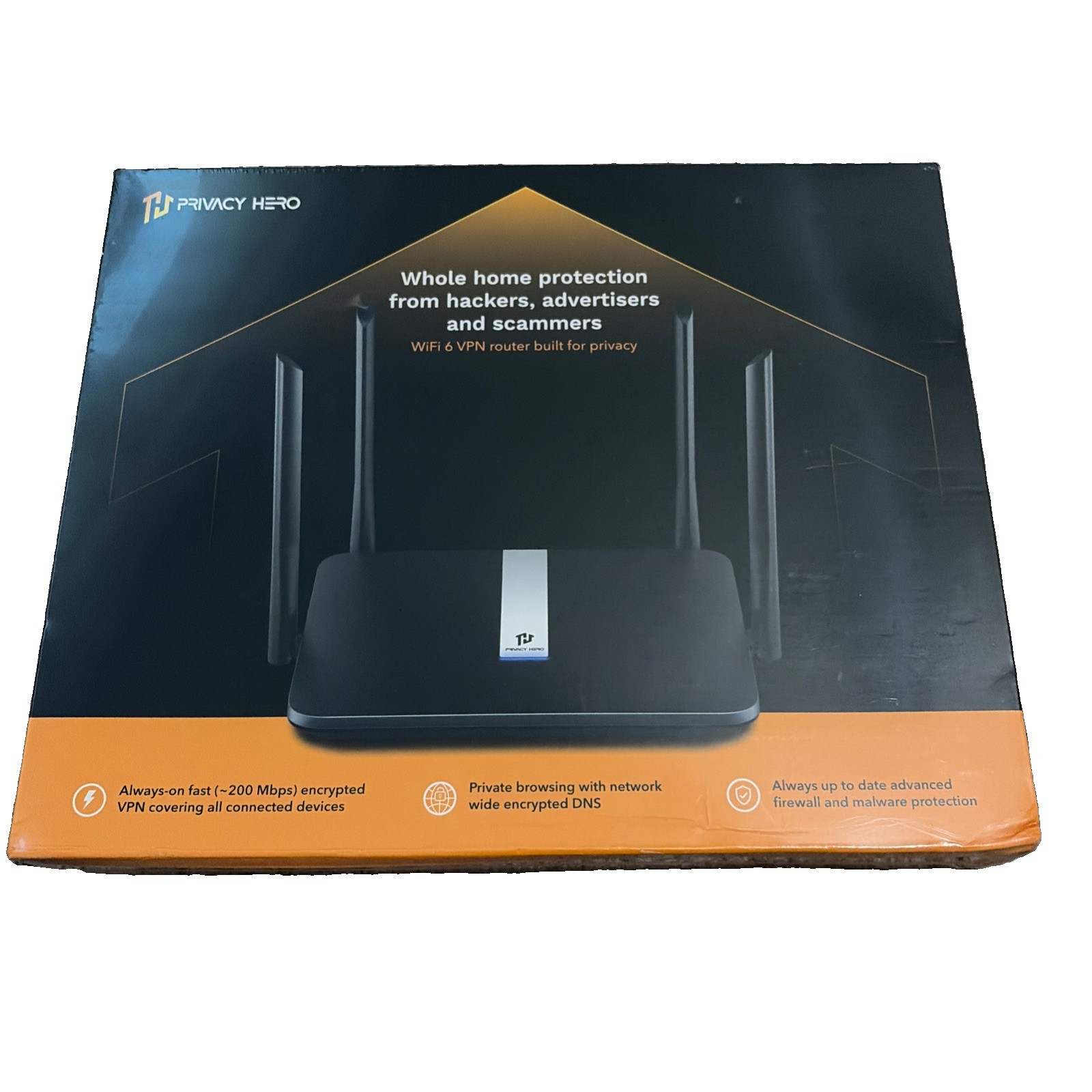 Privacy Hero VPN Router - With Wifi 6