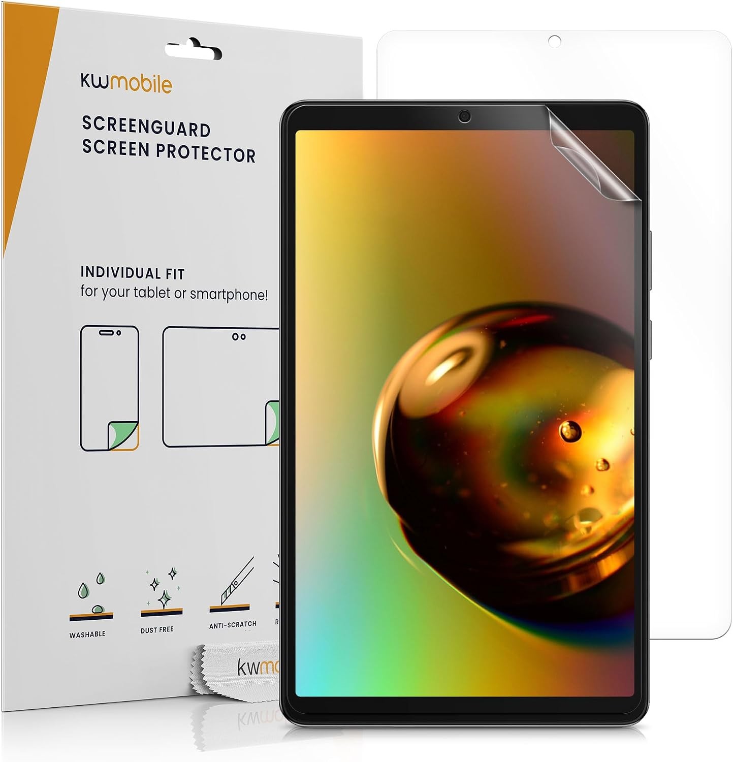 2 Pack Screen Protector for Samsung Galaxy Tab A11 - Anti-fingerprint Film Shiel