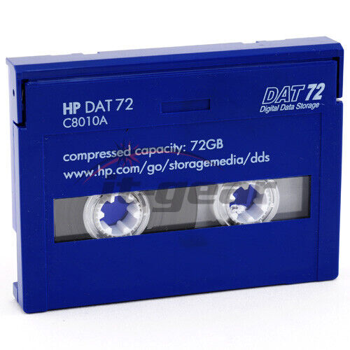 HP C8010A 4mm DAT72 Tape Data Cartridge 36/72GB