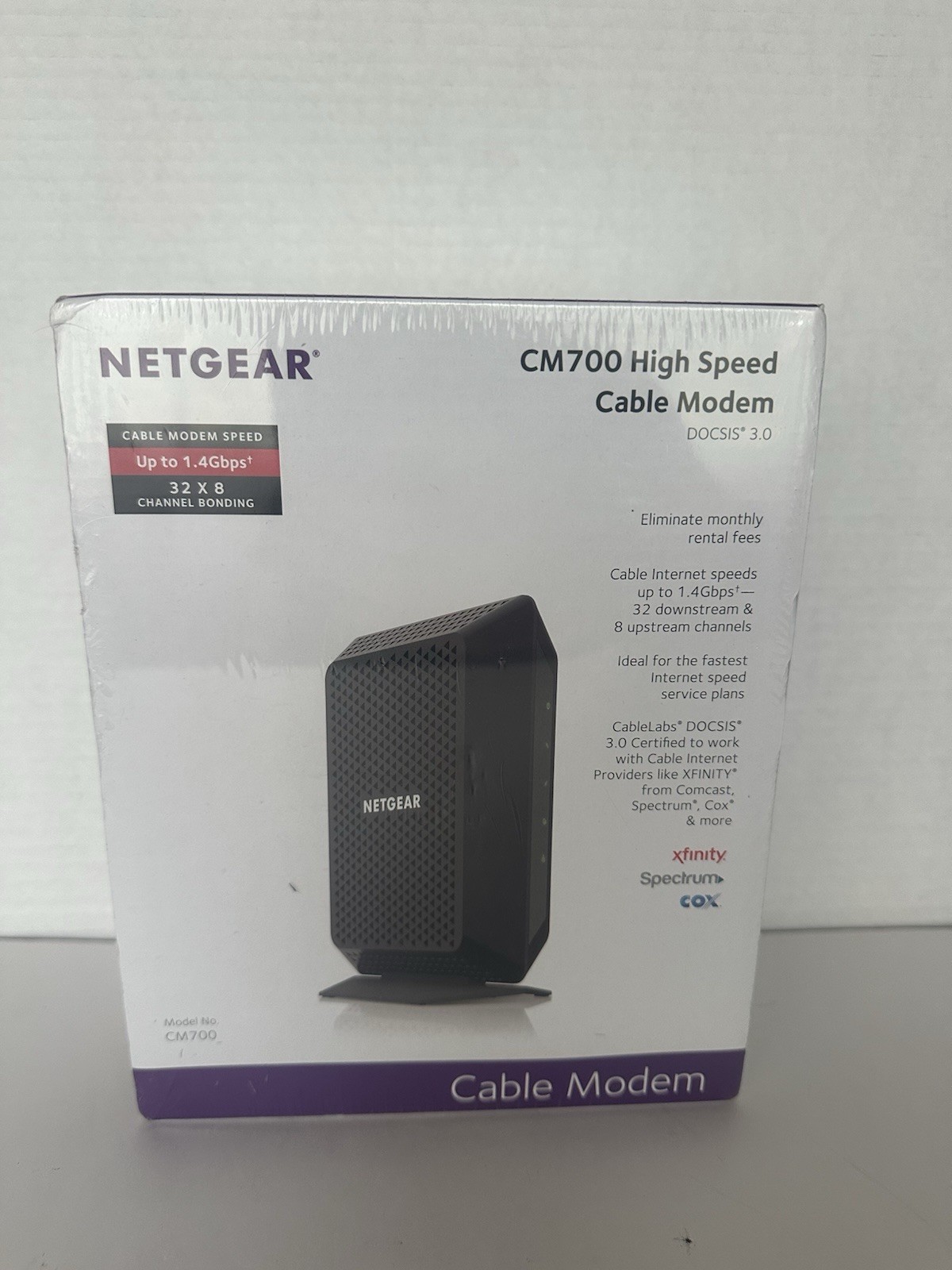 * NEW SEALED* NETGEAR CM700 High Speed DOCSIS 3.0 32x8 Cable Modem
